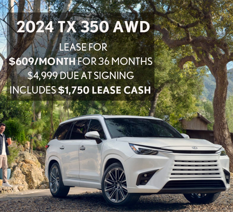 LEASE ON 2024 TX 350 AWD